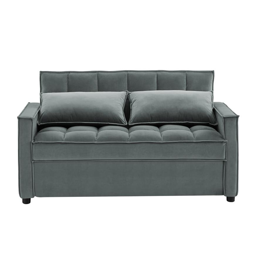 Living room sofa Square Arm Sofa Bed Two-person sofa bed